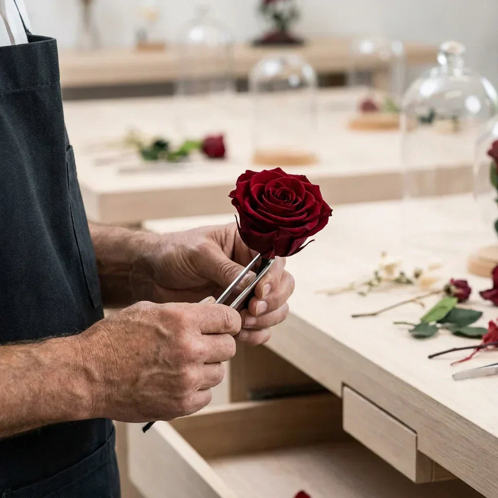 Real preserved roses that last for years