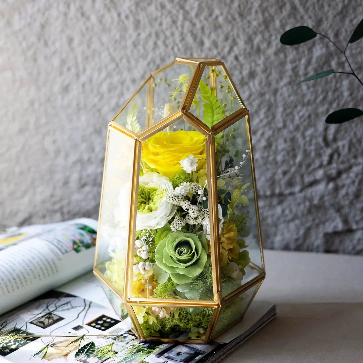 Handmade preserved roses for Mother's Day