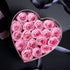 Handmade preserved flower leather gift box by Florettely