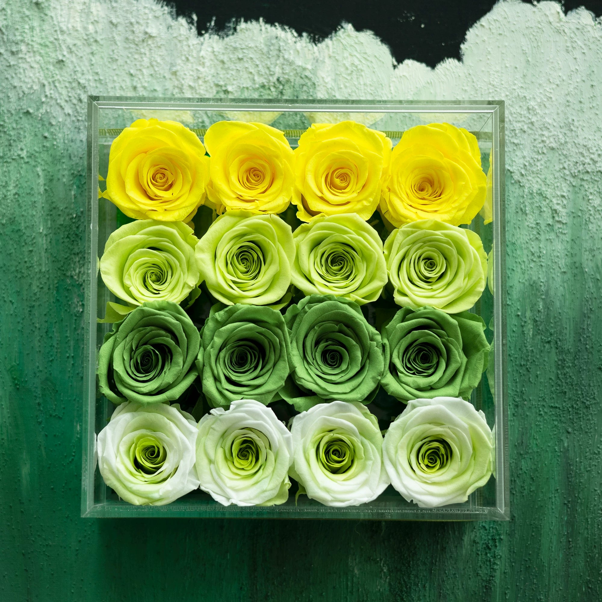 Handmade preserved flower bouquet gift box by Florettely
