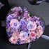Handmade preserved flower leather gift box by Florettely