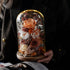 Handmade preserved flower Monet garden glass dome by Florettely