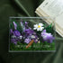 Solo Rose Acrylic Gift Box for Her - Purple Meadow - Preserved Real Flower
