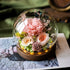 Handmade preserved flower glass dome gift by Florettely