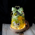 Handmade preserved flower heart-shaped gift box by Florettely