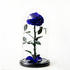 Handmade preserved flower themed glass dome by Florettely