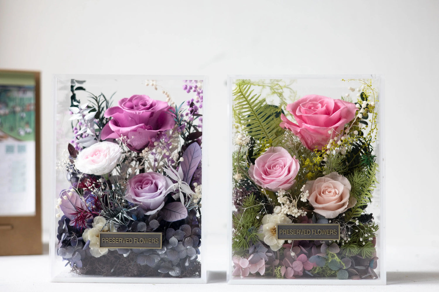 Handmade preserved flower bouquet gift box by Florettely