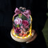 Handmade preserved flower heart-shaped gift box by Florettely